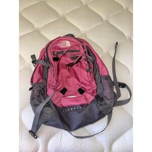 North face pink backpack